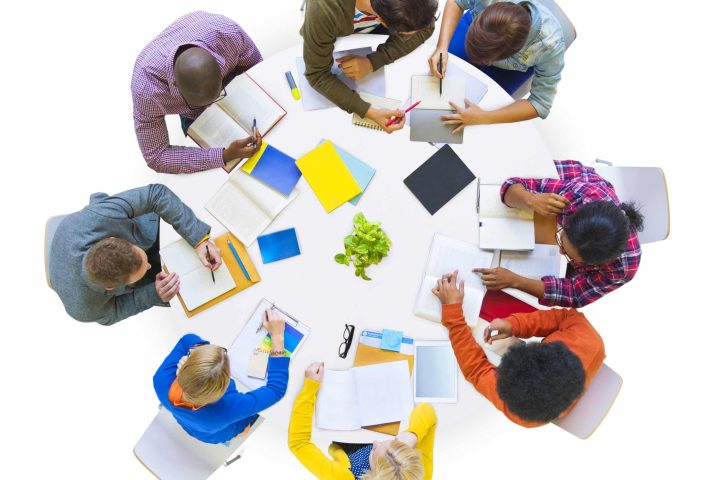 Teamwork and collaboration with your company employees.